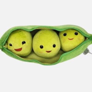 18" DISNEY STORE TOY STORY 3 GREEN PEAS IN A POD STUFFED ANIMAL PLUSH PIXAR TOY